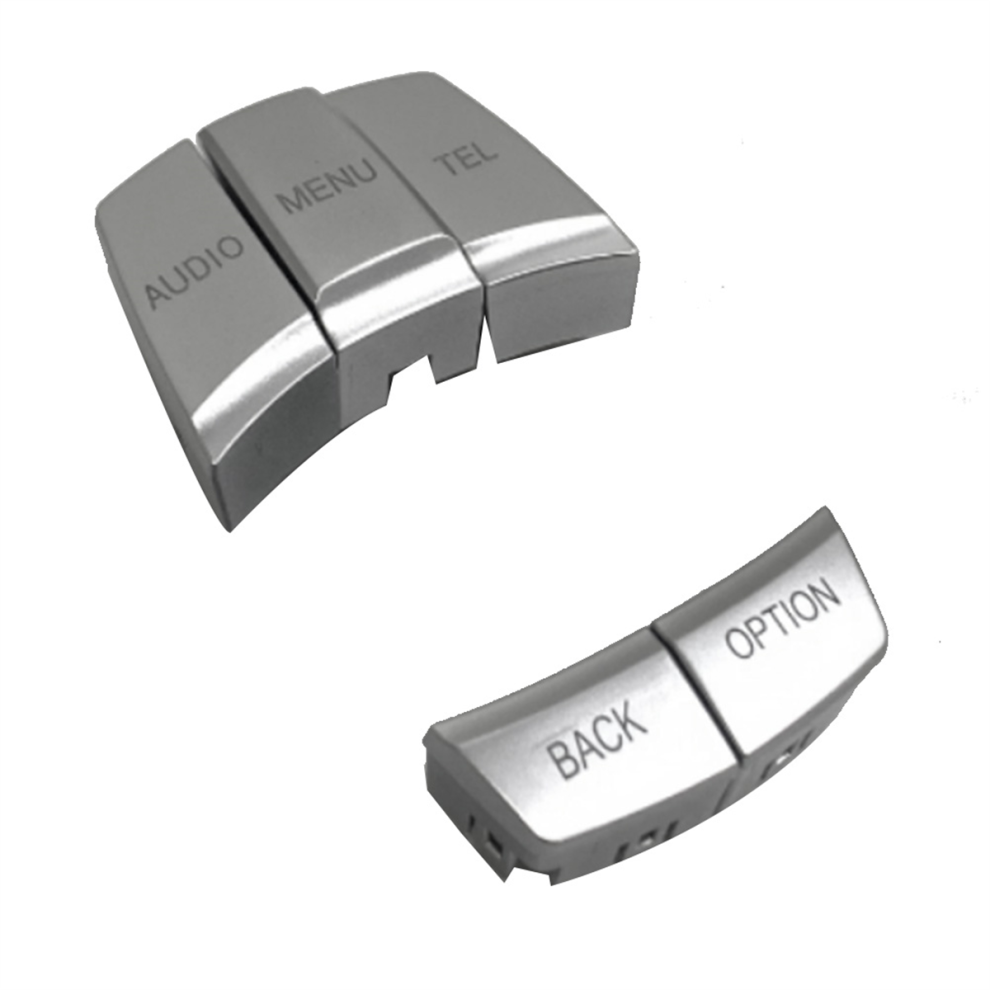 Bouton De Commande Multimedia De Commande Centrale De Voiture Pour, Argent-image