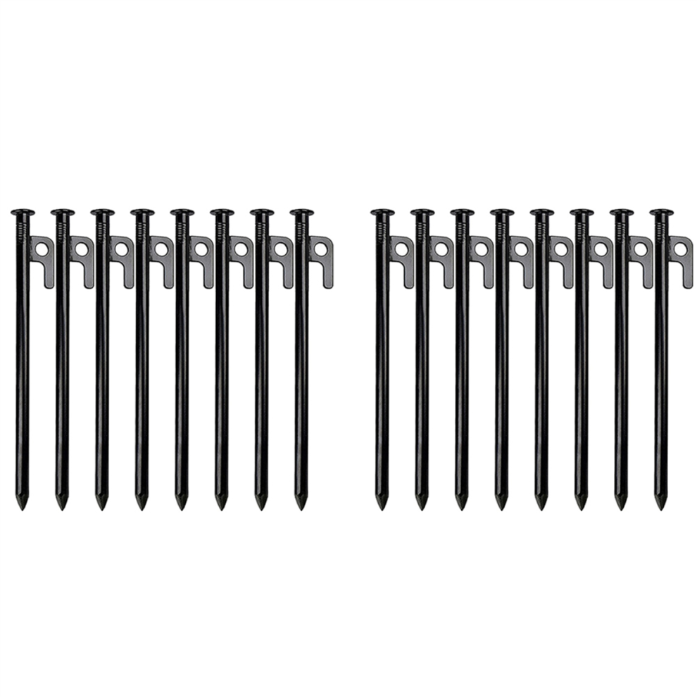 16 Pack Tent Stakes Heavy Duty Metal Pegs for Camping Steel Unbreakable and Inflexible,40cm-image-OPC-PFX9QGP-NEW