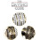 The Noble Collection Nn5335 Mini Cryptex Multicoloured 4