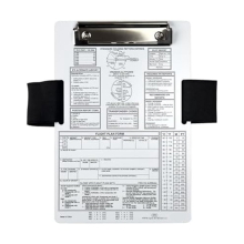 IFR Pilot Clipboard, oppgradert aluminium knepute luftfart metallklemme