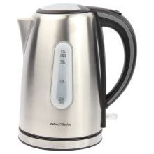 Astro Electra 1.7L Electric Kettle. 2200W Fast Boil, Stainless Steel, Cordless with 360 Base, Strix Controller, Touch Handle, Dry Burn Protection.