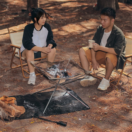 Large BBQ Mat, Outdoor Fireproof Mat,L 1