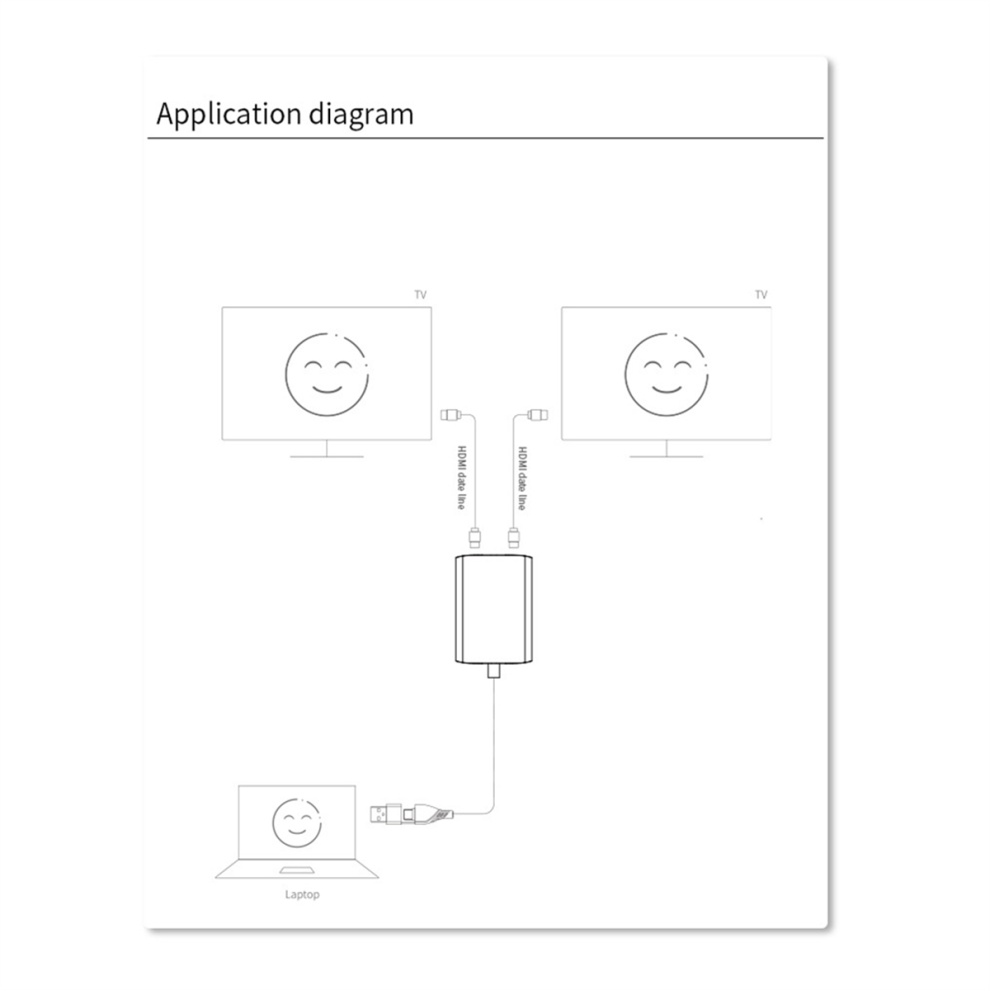 EstacióN Para PortáTil Con Dos Monitores, Adaptador Compatible Con Usb-image