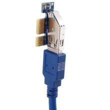 PCIE PCI-E PCI Express X1 to Riser Card Bus for Desktop PC