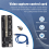 PCIE PCI-E PCI Express X1 to Riser Card Bus for Desktop PC 2