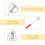 Press and rotate semi-automatic egg beater stainless steel 2