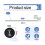 Solar Panel Clips Fastener Clips Solar Panel Clips Kit For Solar Panel 100 Packs 25 Mm 3