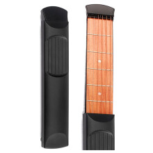 Guitarra de bolso portátil de 6 cordas, ferramenta de treinamento para iniciantes