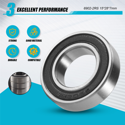 10 τεμάχια πλήμνη ποδηλάτου 6902 6902RS για XM490 2