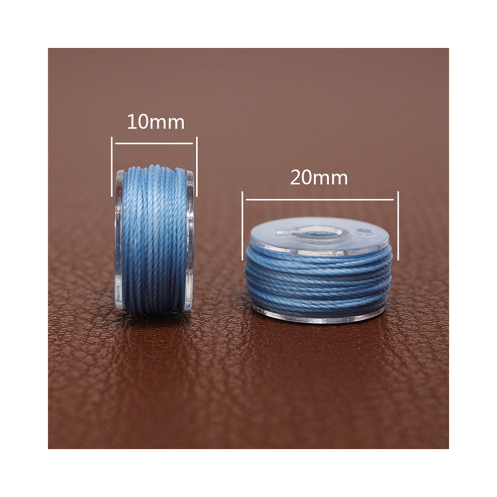 25 Colori / Filo Di Cera Per Cucito Artigianale In Pelle Fai Da Te 0,45 0,55 0,65 Mm