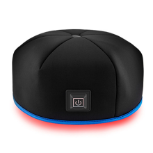 Bonnet de croissance capillaire avec thérapie par lumière rouge Revitalize Black