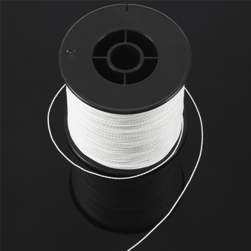 10X. 500M 100LB 0.5mm Υπερ-Ισχυρή Πλεγμένη Πετονιά PE 4 Κλωστών Χρώμα: Λευκό 2