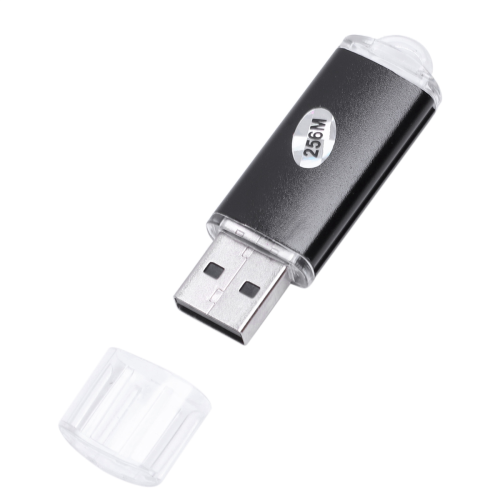 3X 256 MB USB 2.0 Flash U-schijf Zwart 1