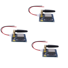 Zestaw 3 modułów Sim900A Mini V4.0 do bezprzewodowej transmisji danych GSM GPRS + antena