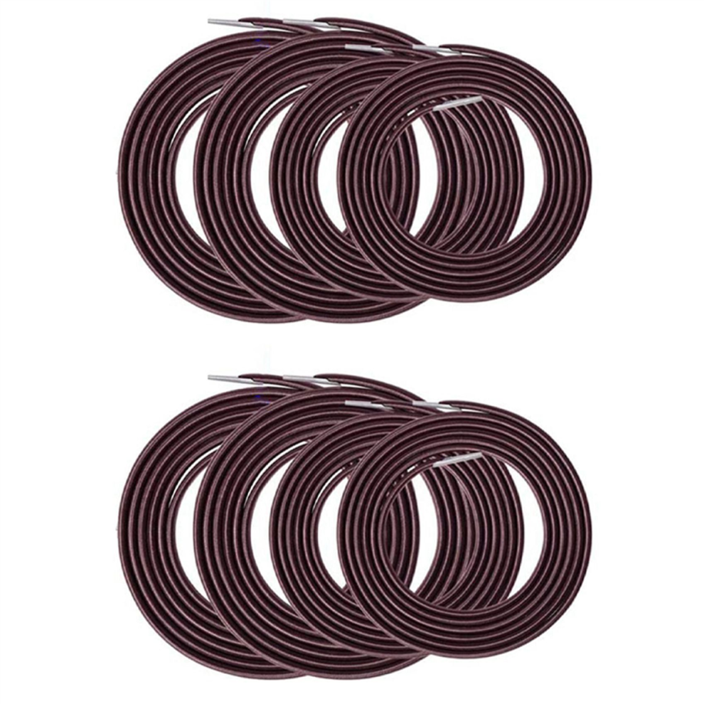 Outil de réparation de cordon élastique de rechange pour fauteuil inclinable, chaise longue et élastique, lot de 8, marron