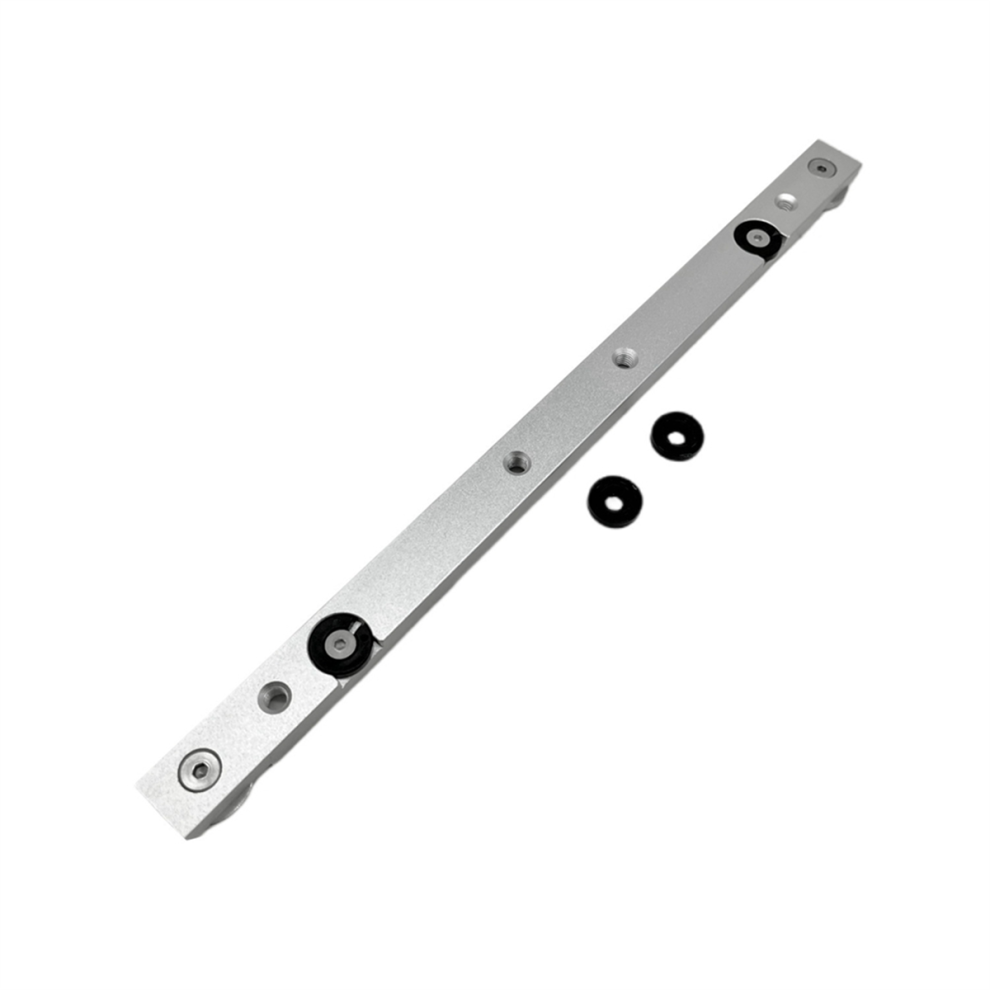 300mm Woodworking Miter Rail -Track -Slot Table Saw DIY Tool Silver