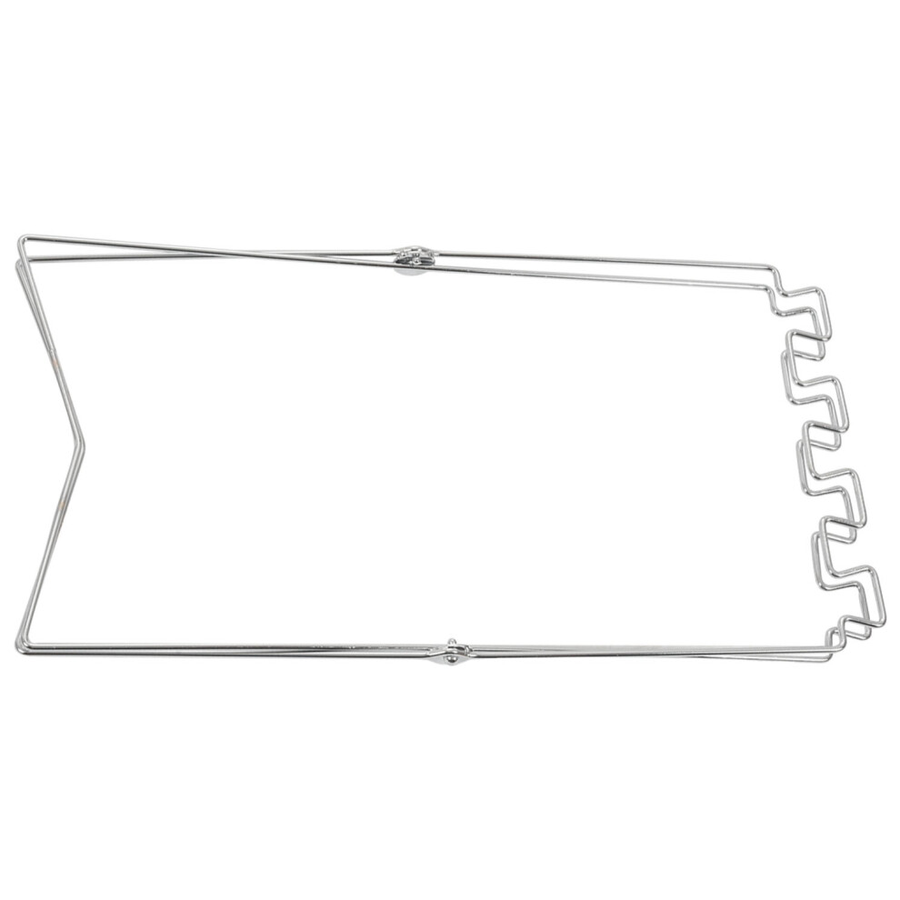 Support de rangement pour sac poubelle en acier inoxydable pour extérieur