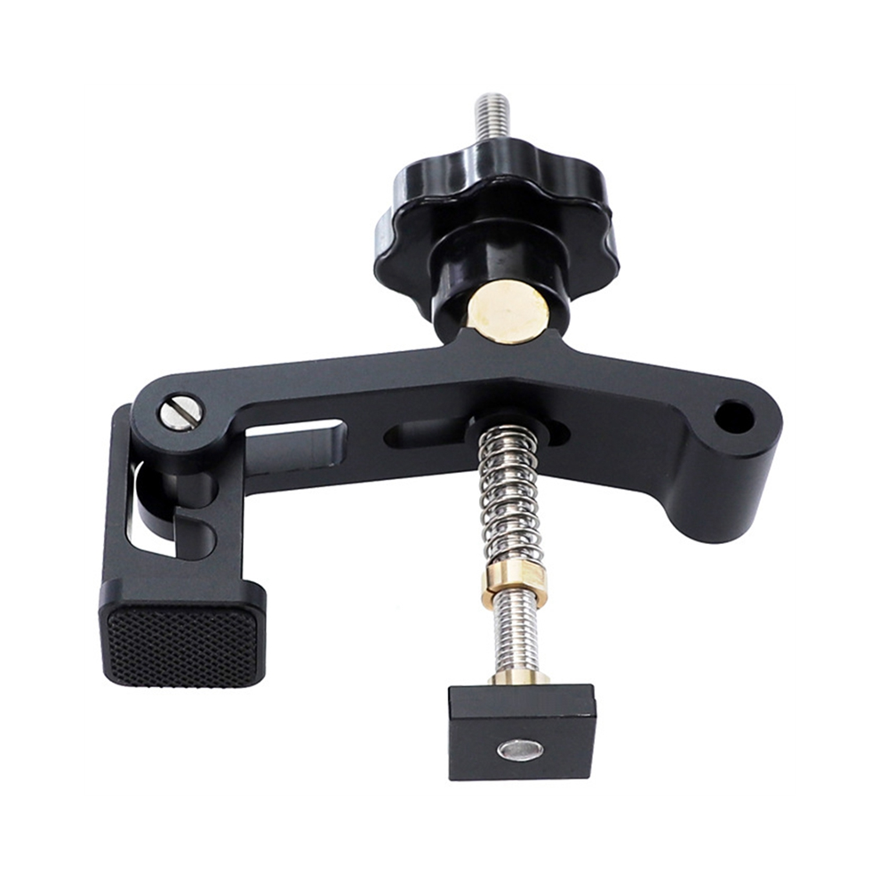 Collier de serrage pour plaque de pression de goulotte de menuiserie en T 3 commandes