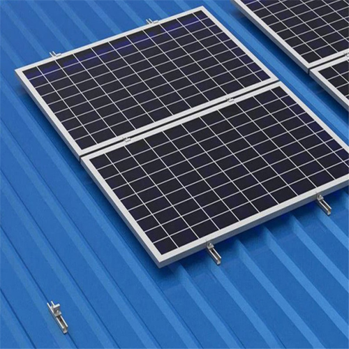 Solar Panel Mount Bracket with Mid for Trapezoidal Roof 30mm 2