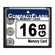 Professionel 16GB CompactFlash-kort (hvid og blå)