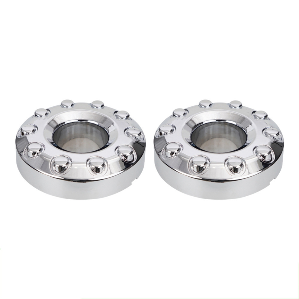 1 Pair of Super Duty Front Wheel Center Hub Caps 5C3Z1130NA for-image-OPC-PFXB28R-NEW