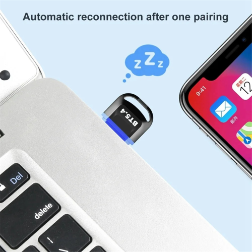 USB Bluetooth 5.4 Dongle Adapter for PC Wireless Mouse Keyboard 1