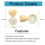 8PCS Earring Backs for -Ears,Gold 3