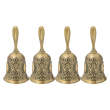Set mit 4 Hauptdeckeln aus Metall für Tischservice, Spiel- oder Tischdekoration, Farbe oder