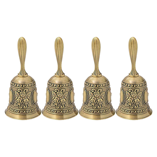 Set mit 4 Hauptdeckeln aus Metall für Tischservice, Spiel- oder Tischdekoration, Farbe oder