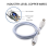 2X Καλώδιο σύνδεσης Midi USB τύπου B σε Micro-USB, προσαρμογέας ήχου πιάνου 3