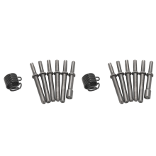 Kit di 14 utensili pneumatici per rivetti ad aria compressa per impieghi gravosi
