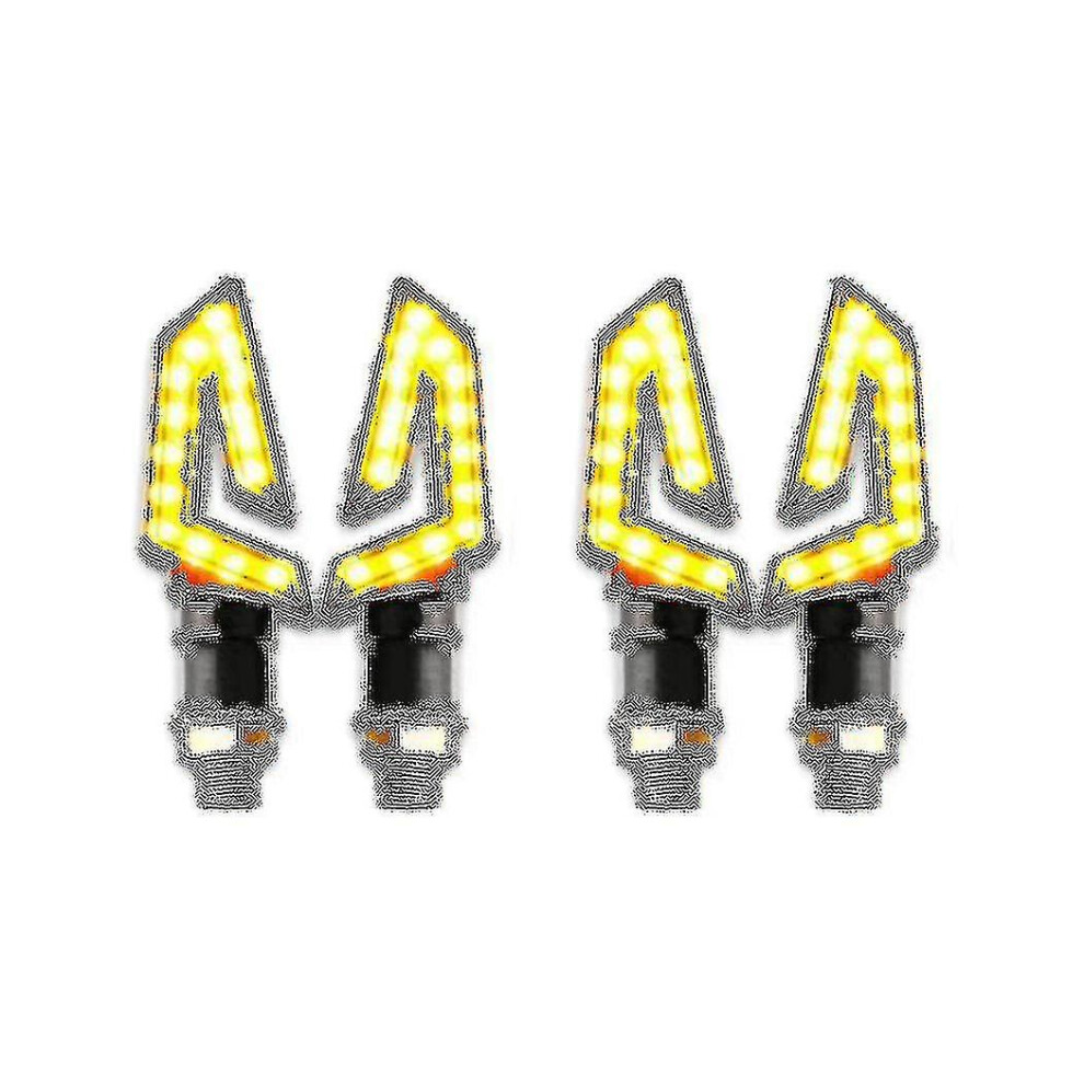 4pcs Motorcycle Turn Signals 15led Motorcycle Blinkers Indicators Lamp For Motorbike Scooter Cruise-image-OPC-PFXB5TK-NEW