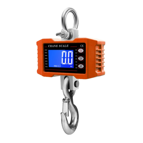Balança digital suspensa 1000 kg - laranja