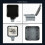 Caja impermeable IP66 13A con interruptor (enchufe británico) 3