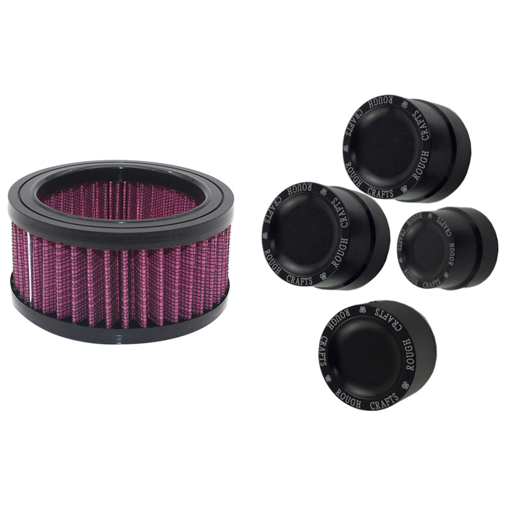 Motorcycle Universal Replacement Air Cleaner Intake Filter 4852972304527