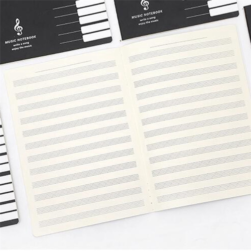 4X Five Lines Music Notes Notebook Tab Staff Stave 1