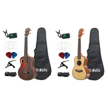 Tenor-Acoustique-Ukulele-Ensemble mit 26 Saiten, Ukulele und Holz, 4 Saiten