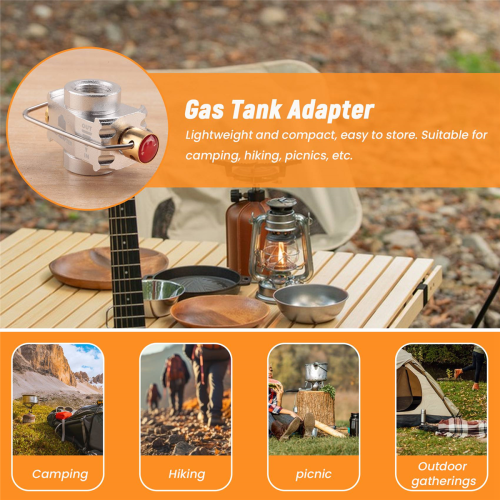 Ρεζερβουάρ Camping Gas Saver Plus Converter Shifter Refill Flat, Ασημί 1