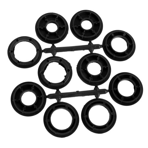 1 peça de escova de roda de arame plana de 8 polegadas (200 mm) para polimento na lixadeira de bancada 2