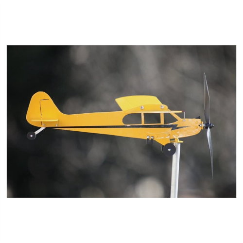 J3 Airplane Weathervane, Metal Windmill B 2