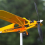 J3 Airplane Weathervane, Metal Windmill B 2