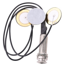 Piezo Contact Microphone 3 Transducer Pickups With End Pin Jack For Kalimba