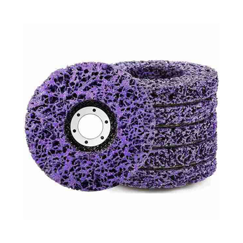 5Pcs Disc Abrasive Wheel for Cleaning and Removing Paint Rust