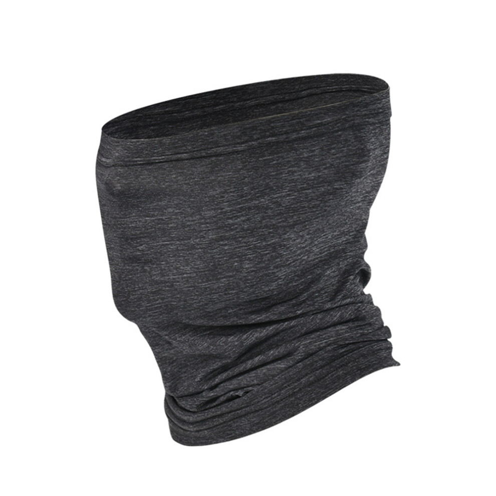 Masque de cyclisme en soie glacée Protection solaire Bandeau respirant et frais