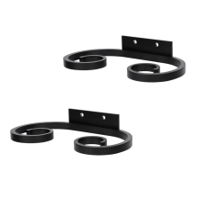 2Pcs Wall Mounted Wine Glass Rack, Holder Metal