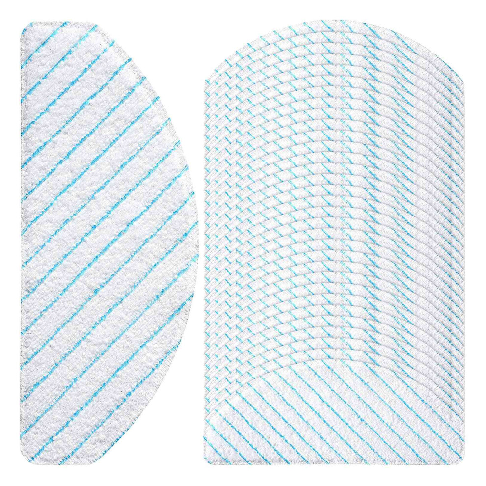100 Almohadillas De Fregona Para Robot Aspirador T9 T9+ T8 T8+ N8 Pro-image