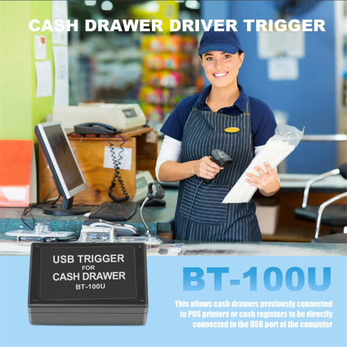 4X BT-100U kassalade driver trigger met USB-interface 1