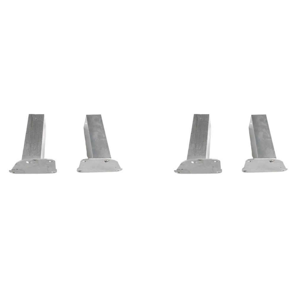 4X Front Bumper Reinforcement Load Beam Bracket For Compass 2017-2022 Extension 68243959Aa 68243958Aa 4853799499397