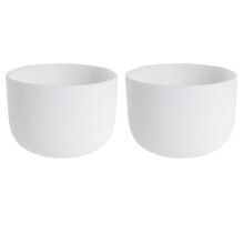 Bol in Quarz-Geschenk Note Perfect Sound C Root Chakra 8 Pouces