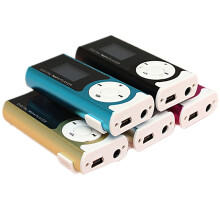 USB-MP3-Clip-Lektor mit LCD-Display, Mini-SD-Karte, 16 Go